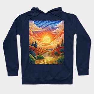 Anime Sunset Hoodie